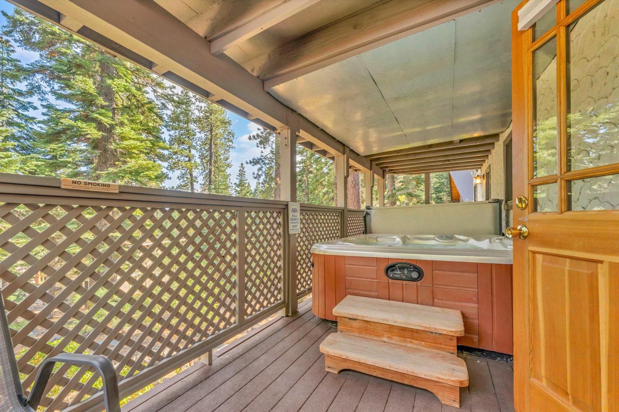 The Big Bear Chalet Private Hot Tub Carnelian Bay Exterior foto